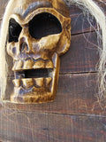 Skull Tiki mask wall decor