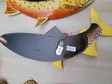 Rainbow, Brown, Golden Trout Replica 18"