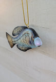 Crappie Holiday Ornament 4.75" x 2" Nautical decor