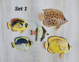 Tropical Fish wall decor - Set #1