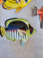 Tropical Fish wall decor - Set #1