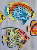 Tropical Fish wall decor - Set #2