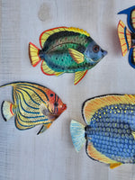 Tropical Fish wall decor - Set #4