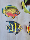 Tropical Fish wall decor - Set #6