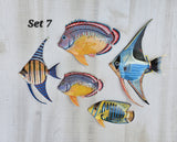 Tropical Fish wall decor - Set #7