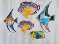 Tropical Fish wall decor - Set #7