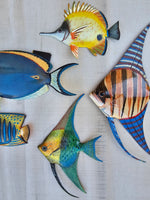 Tropical Fish wall decor - Set #8