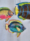 Tropical Fish wall decor - Set #10