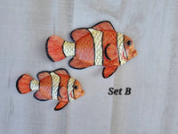 Tropical Fish wall decor  (Set of 2 or Qty 4 both sets)