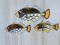 Tropical Fish wall decor - Set #12