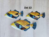 Tropical Fish wall decor - Set #13