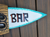 Tiki Bar  Surfboard 23"