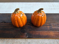 Pumpkin Salt and Pepper Shakers