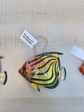 Tropical Fish Holiday Ornament decor (set of 3 or 6)