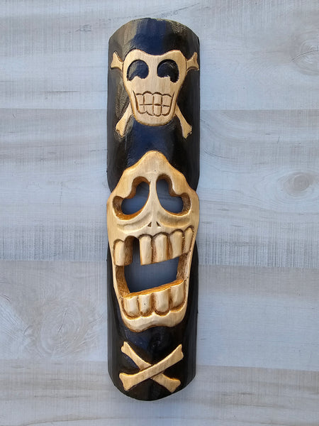 Skull Tiki mask wall decor