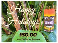 GIFT CARD Tiki Decor Plus